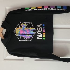 NWOT NASA black sweatshirt